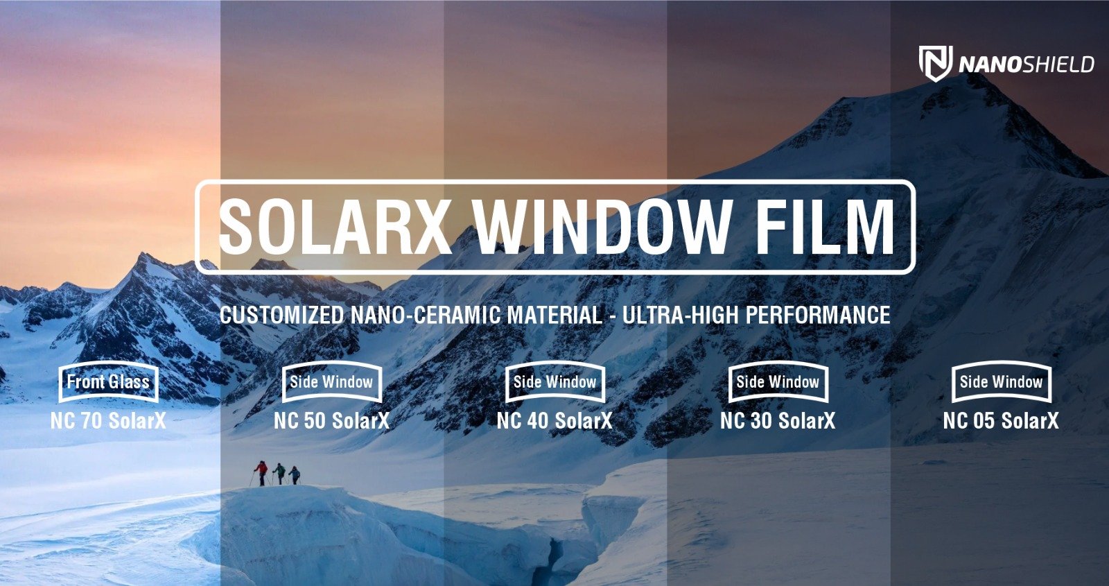 SolarX Window Film - NanoShield