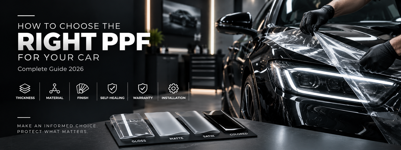 How to Choose the Right PPF for Your Car – Complete Guide 2026