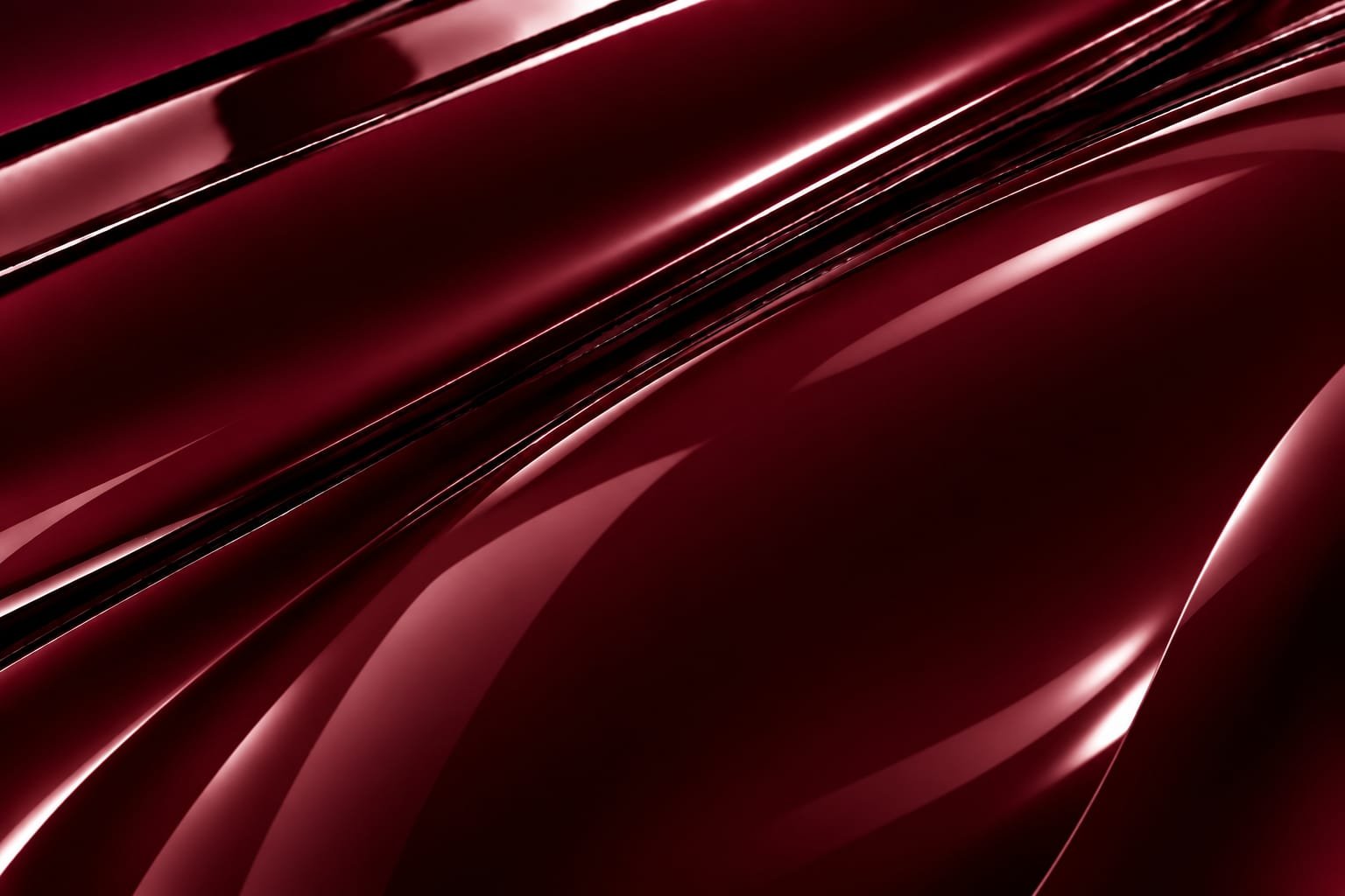 Gloss Burgundy Car Wrap
