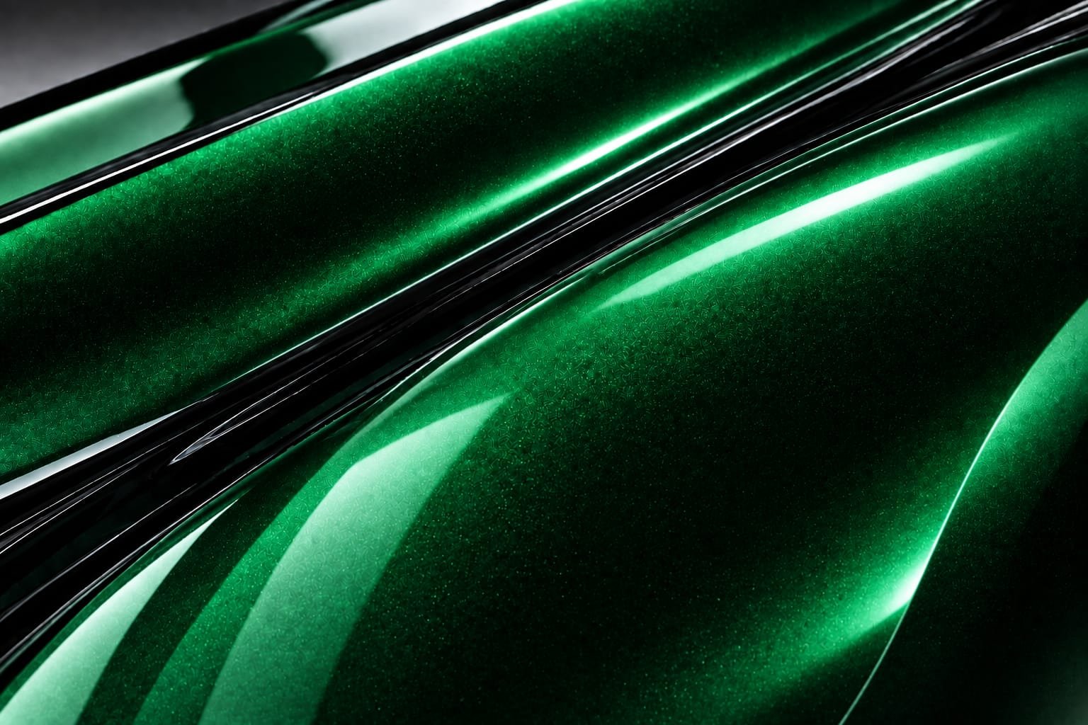 Gloss Emerald Green Car Wrap