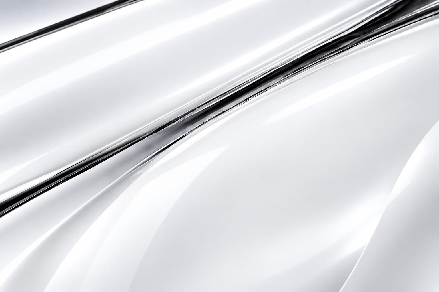 Pearl White Car Wrap