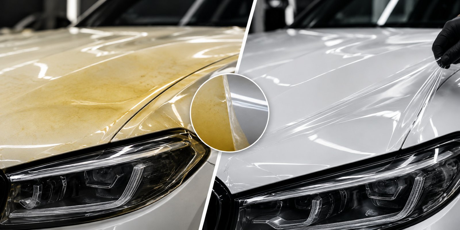 PPF Yellowing – Why Does Paint Protection Film Turn Yellow?