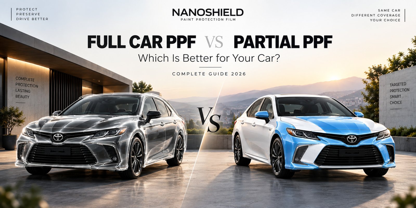 Full Car PPF vs Partial PPF